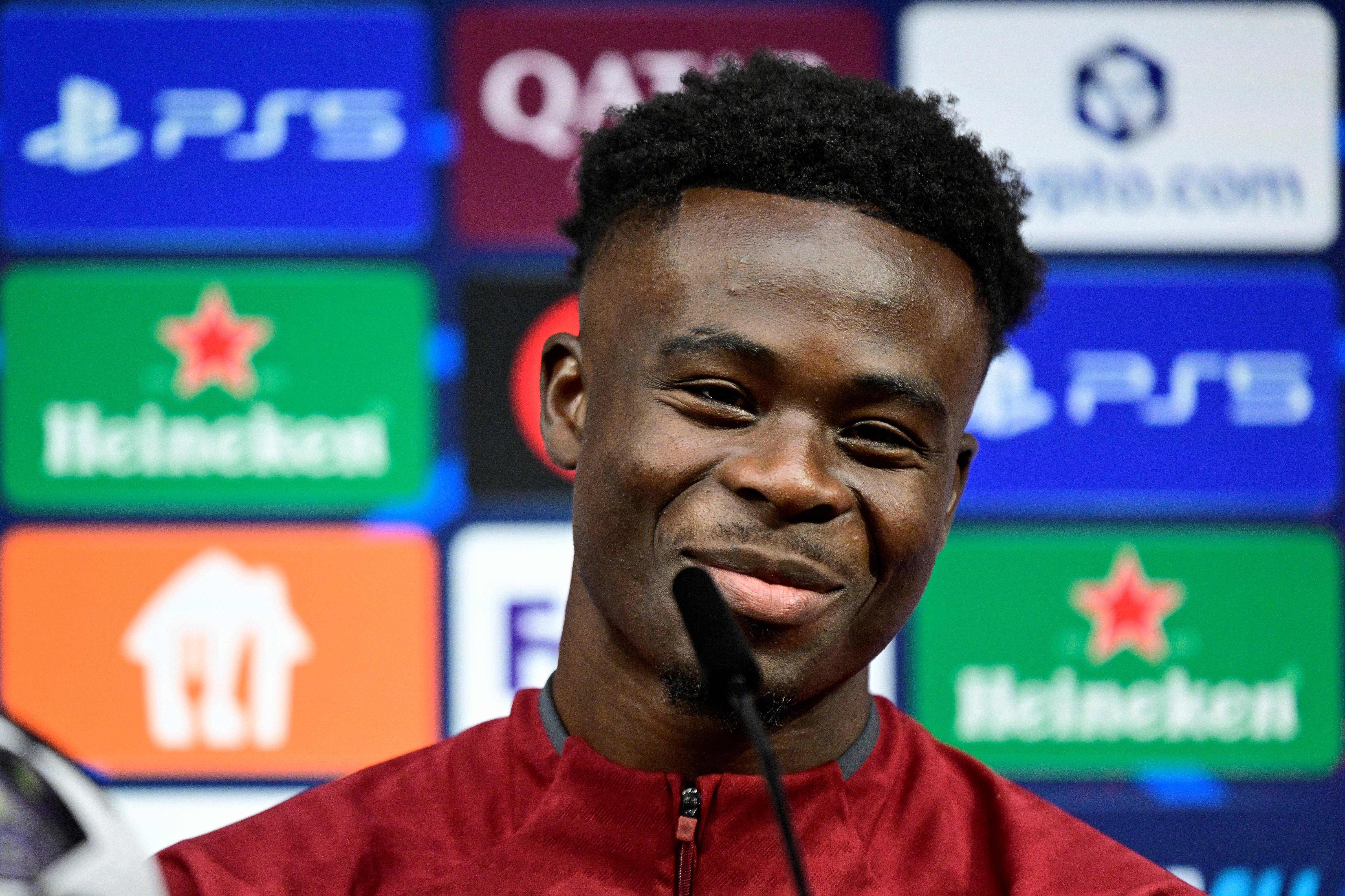 Saka Vows to Rewrite Arsenal's History in UCL Final Clash