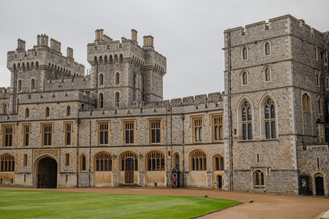 British Royal Family Windsor Castle exterior