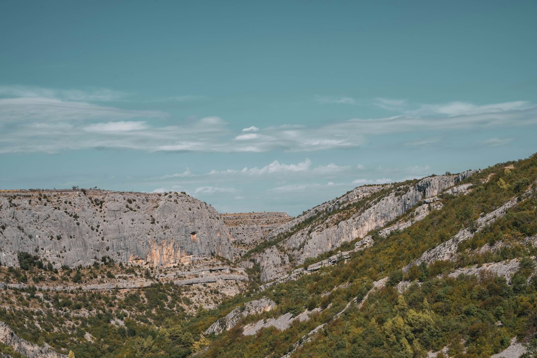 Velebit Wall Croatia jagged limestone ridge mist rolling over peaks