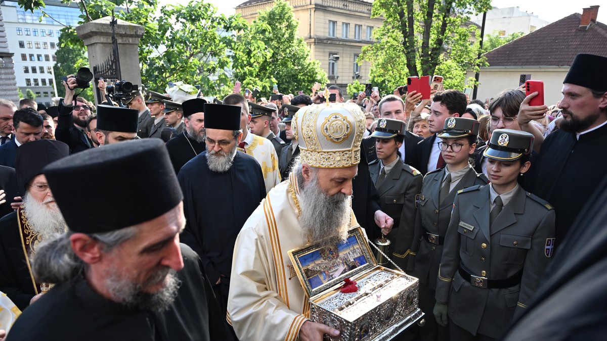 "Holy Belt of the Mother of God to Lead Serbian Epiphany Procession"
