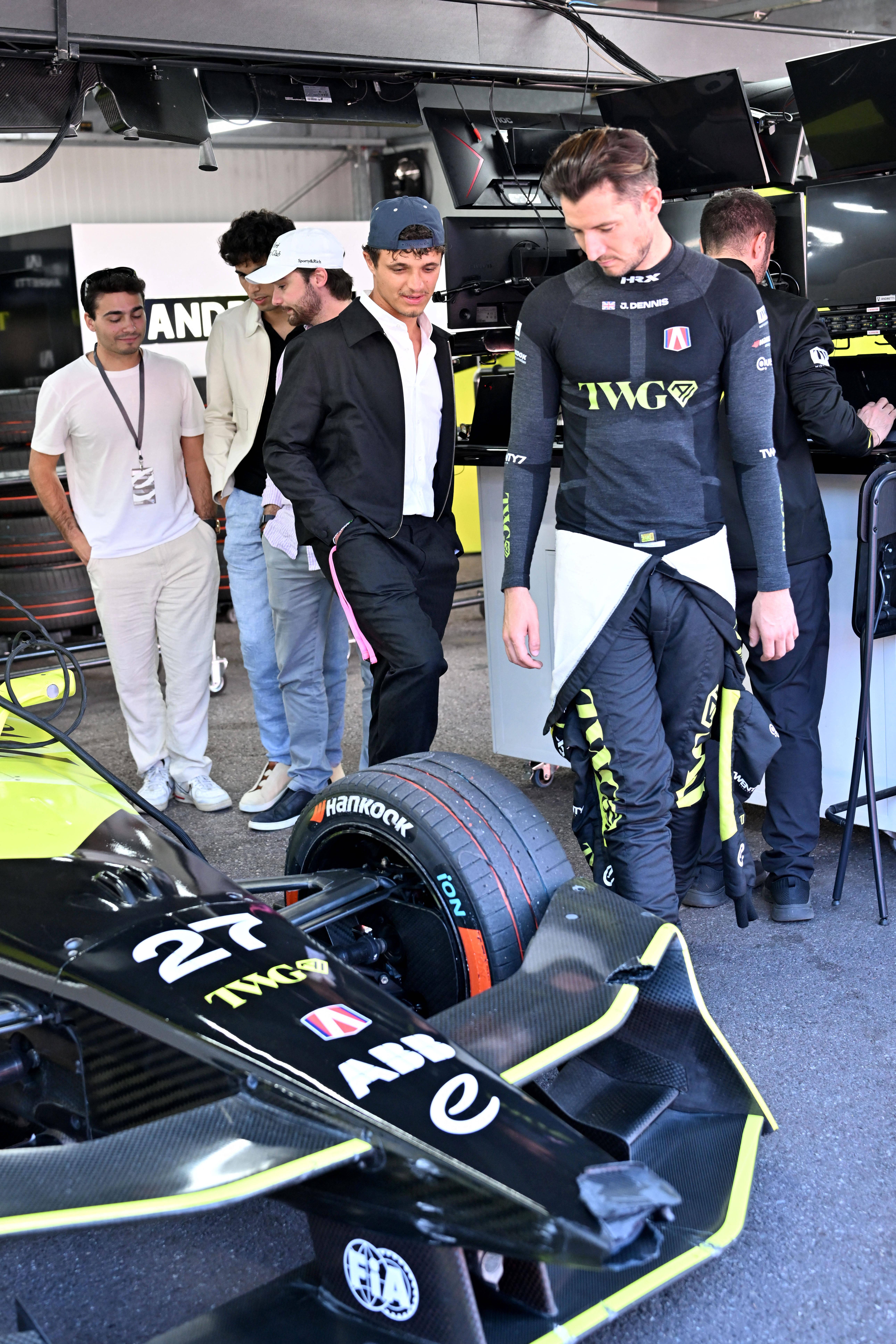 Lando Norris Confirms He Planned to Test an Electric Formula E Car
