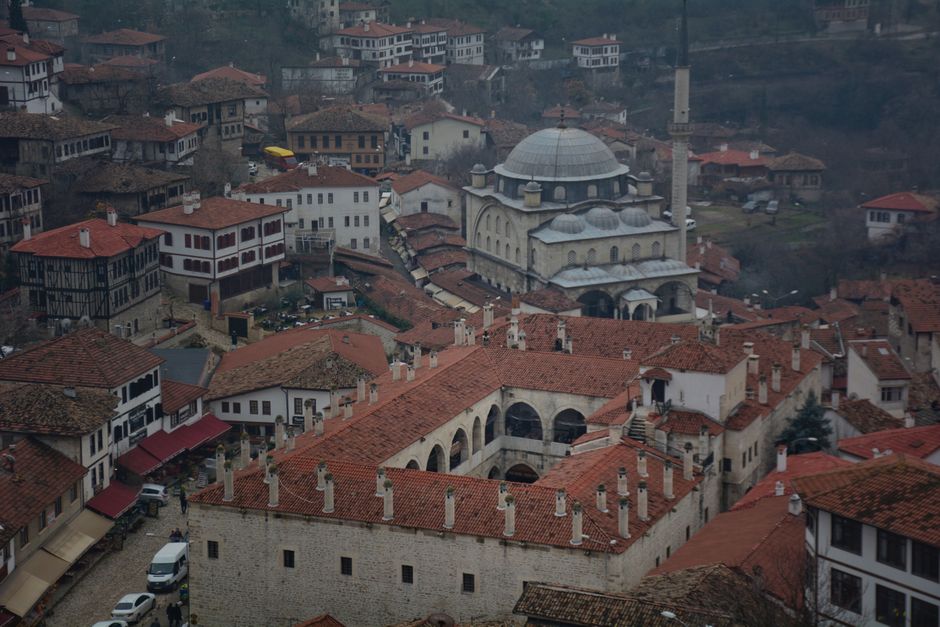 Sinan Pasha Mosque Ohrid minaret courtyard