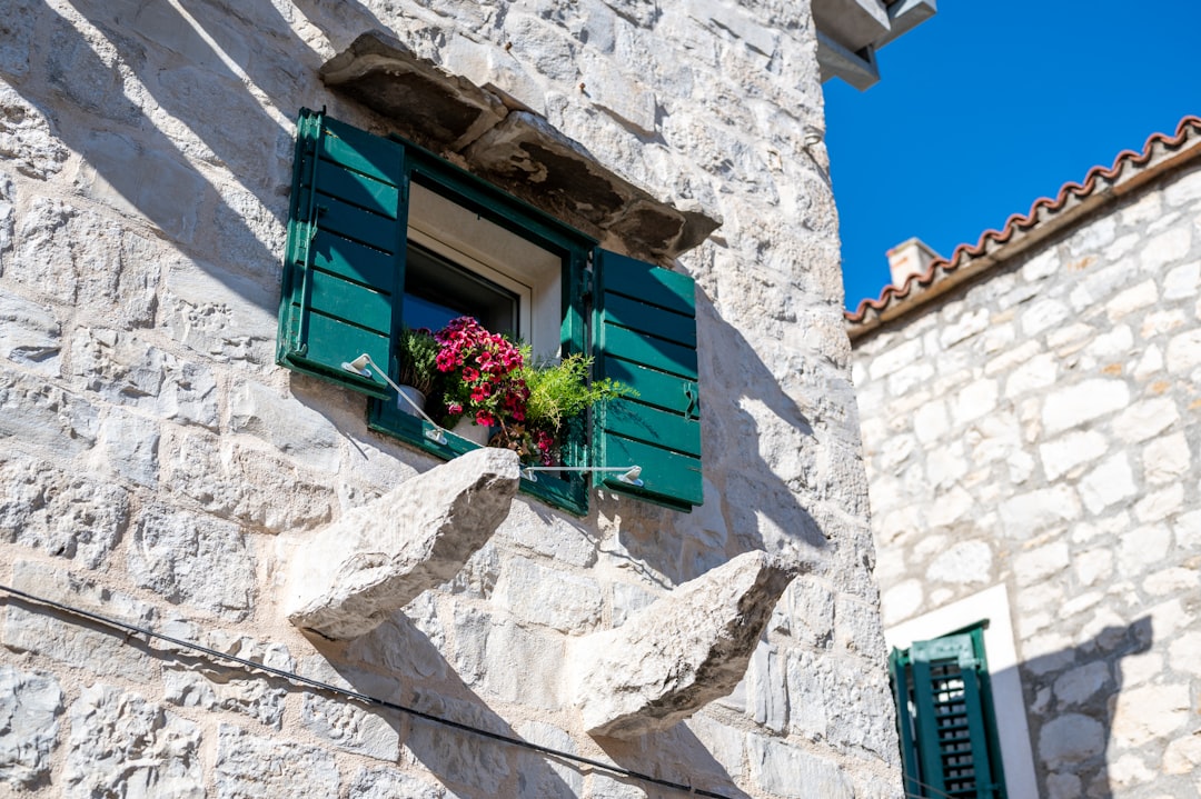 Ston Croatia oyster shells stone walls sunset
