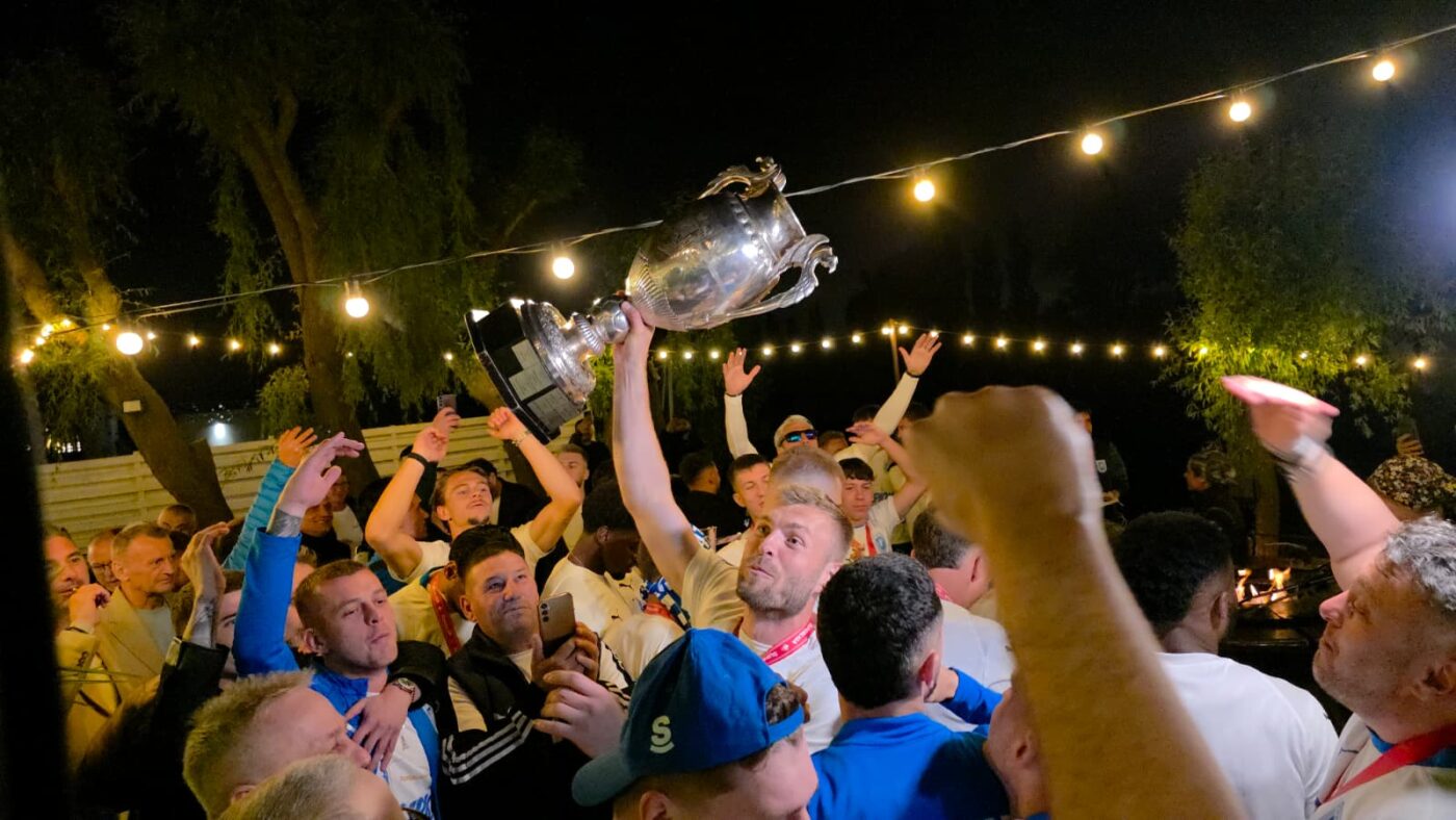 University of Craiova Celebrates Championship Title in Mihai Viteazul Square