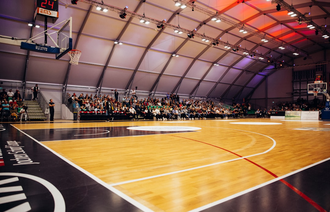 Olympiacos vs Panathinaikos basketball arena crowd