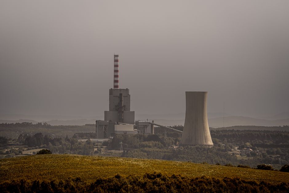 Nikola Tesla thermal power plant smokestacks Serbia