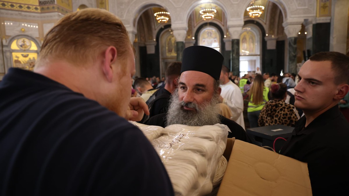 New Blessed Ribbons Arrive at Saint Sava Temple After Record Pilgrimage