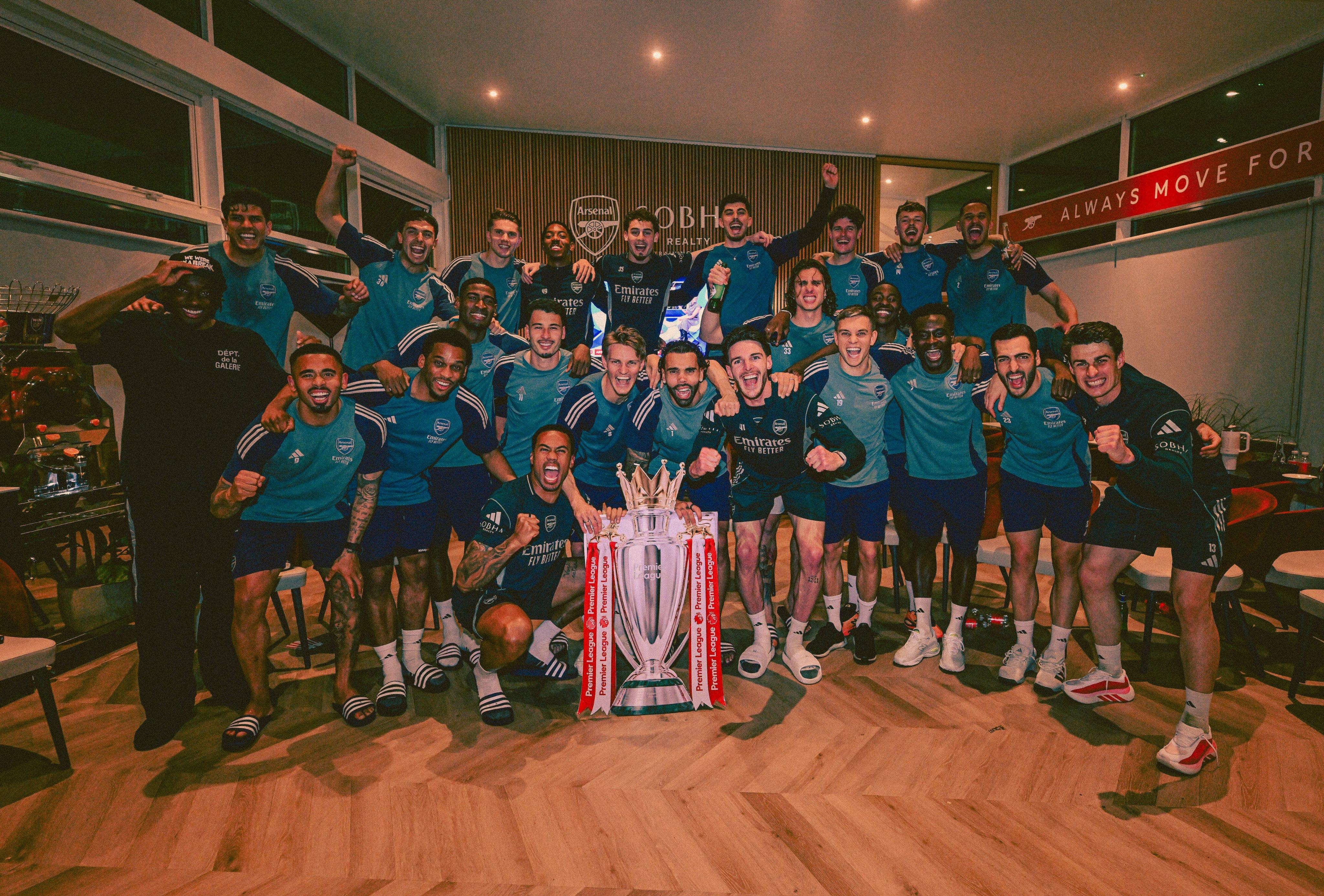Arsenal Celebrates Premier League Triumph After 22-Year Wait