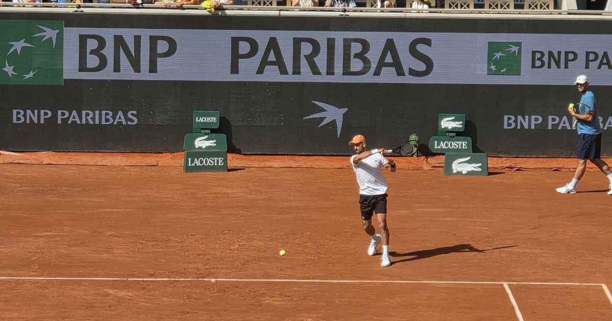 Djokovic Finishes French Open Prep with Serbian Partner