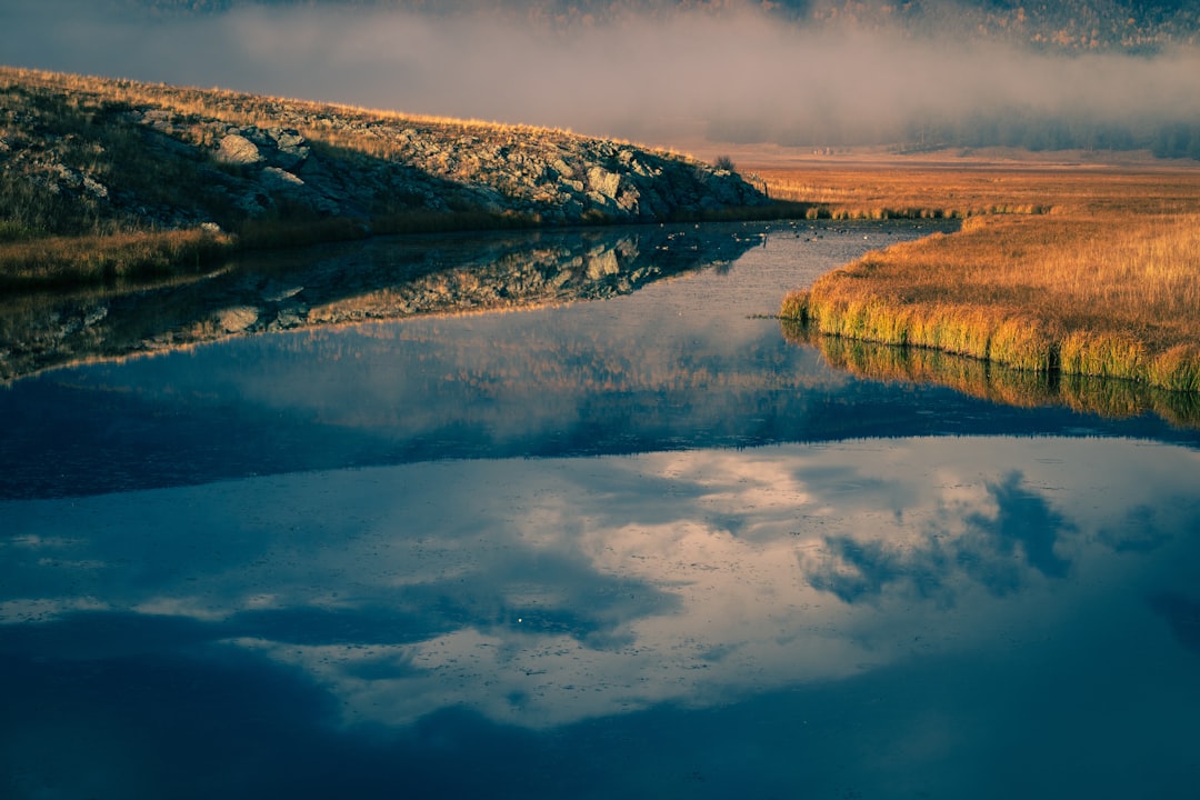 Crno Jezero Black Lake Durmitor Montenegro reflection morning mist