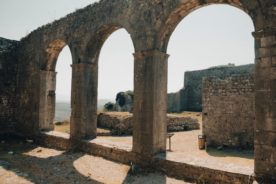 Butrint National Park Albania ancient ruins forest wetland