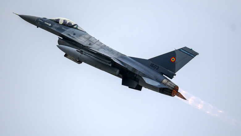 Romanian F-16 Pilot Who Downed Drone in Estonia Decorated