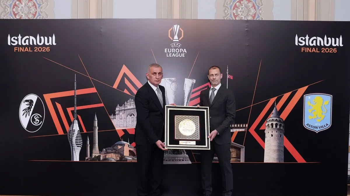 UEFA Europa League Final Gala Dinner Held at Çırağan Palace in Istanbul