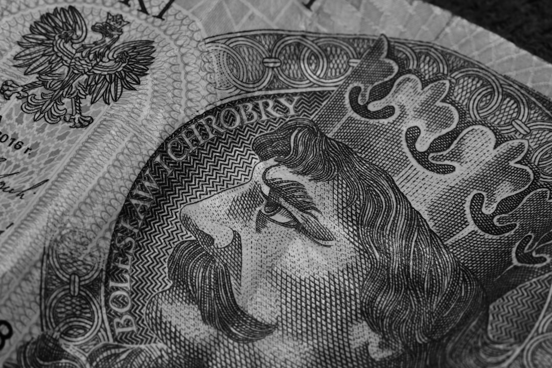 Bulgarian Lev banknotes currency close up