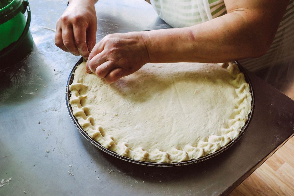 Durres Albania street food byrek pit pie