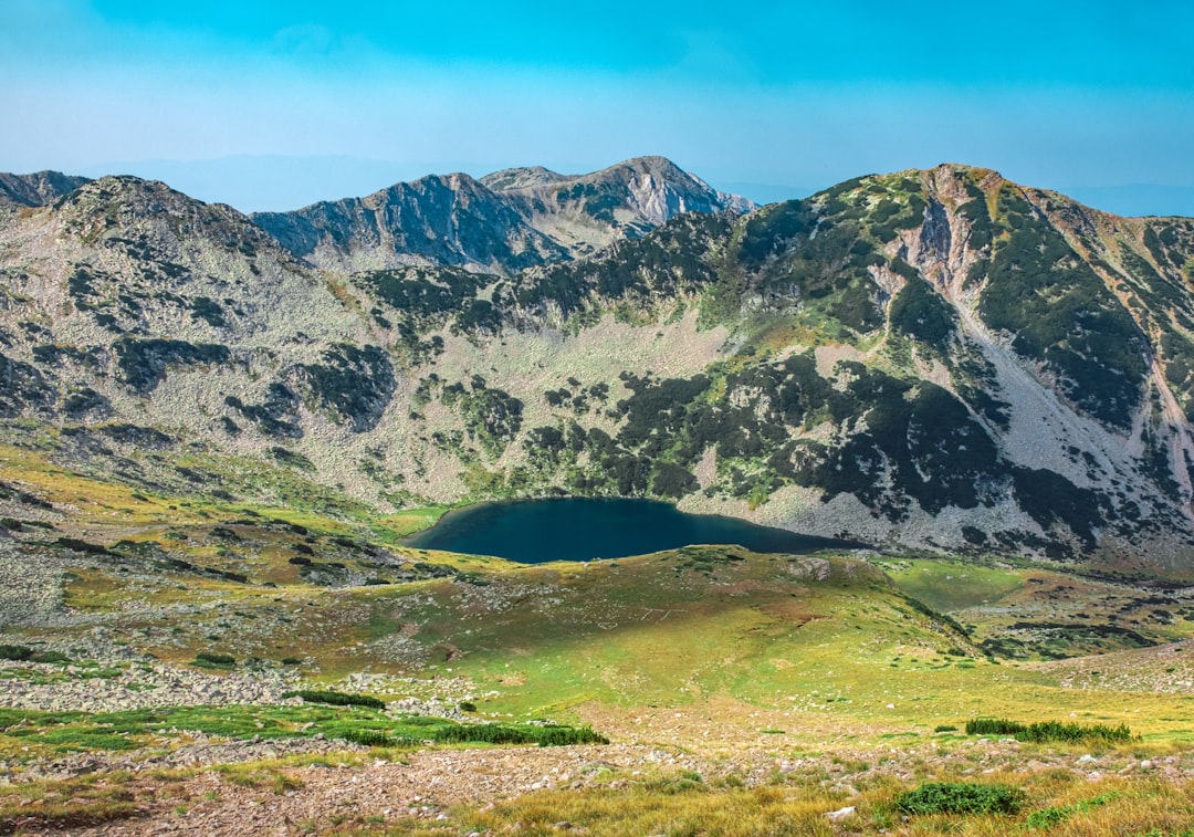 Pirin National Park Bulgaria Vihren Peak alpine meadow snow