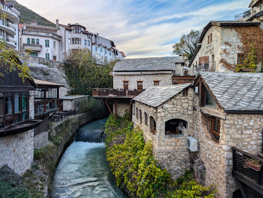 Tabaci House Mostar Ottoman merchant house courtyard