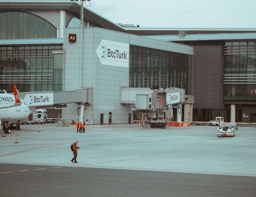 Milas-Bodrum Airport Turkey terminal exterior