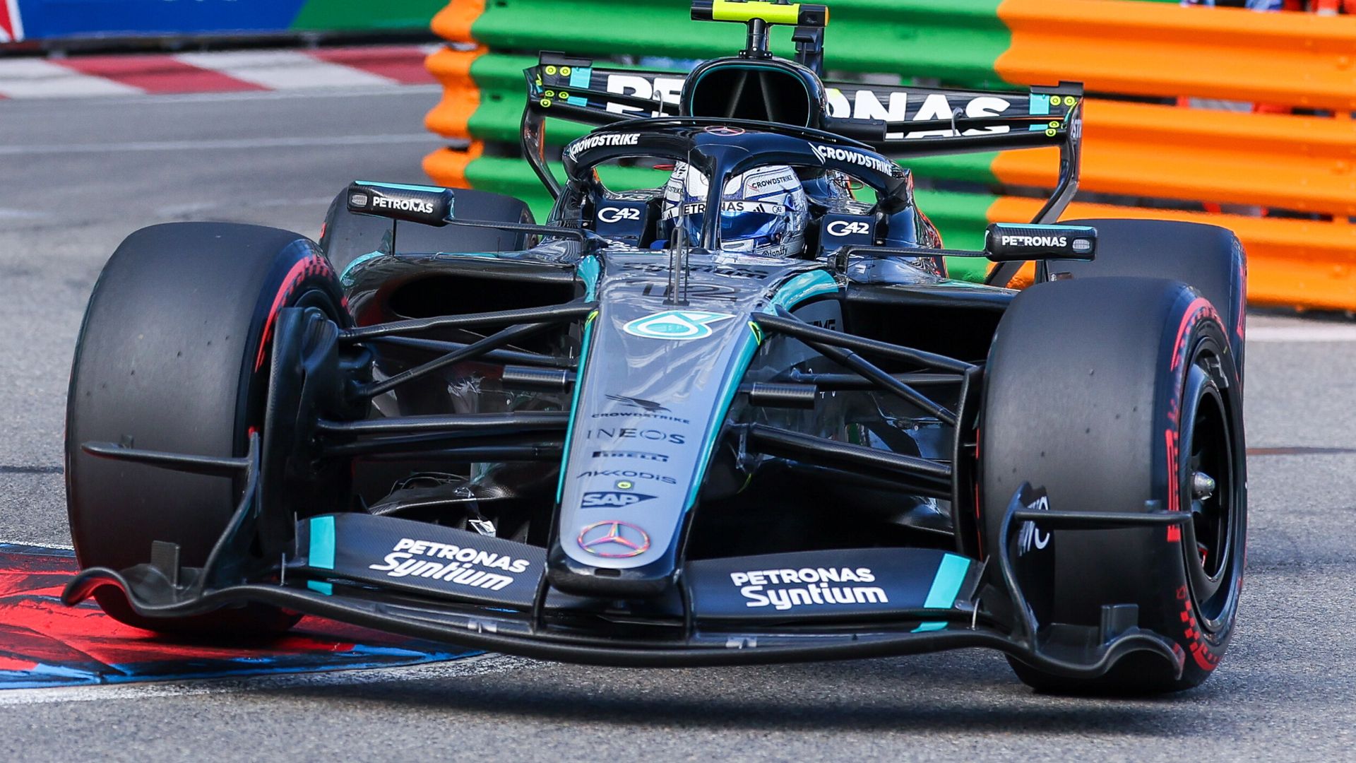 Antonelli Blazes Past Ferrari in Monaco Practice Shock