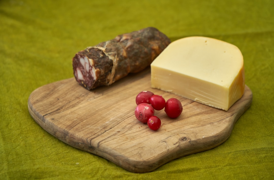 Montenegrin traditional cuisine Prsut cheese truffles
