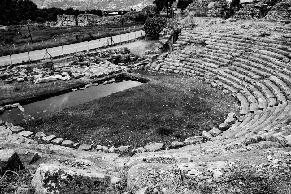 Risan Montenegro Roman Villa ruins mosaics waterfront