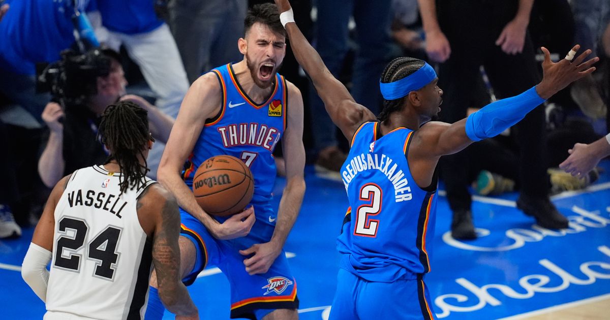 Thunder Level the Series Against Spurs in Western Conference Final