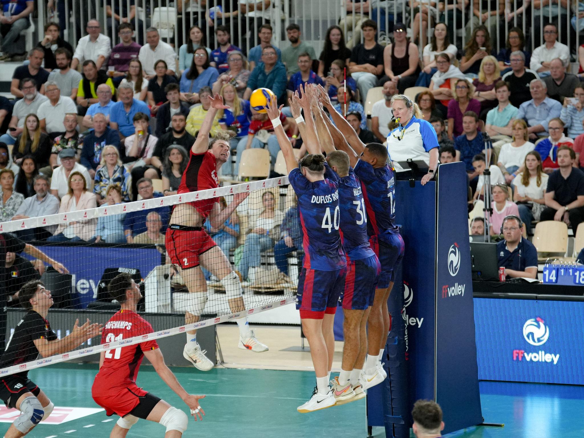 Belgium Stumbles vs France Ahead of Bulgaria VNL Clash