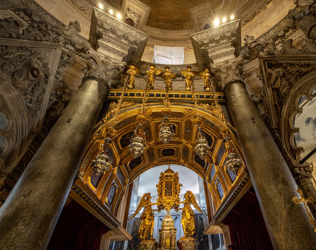 Cathedral of Saint Domnius Split Croatia interior Roman columns