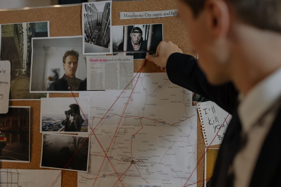 Meteorologist analyzing weather map Balkans heat
