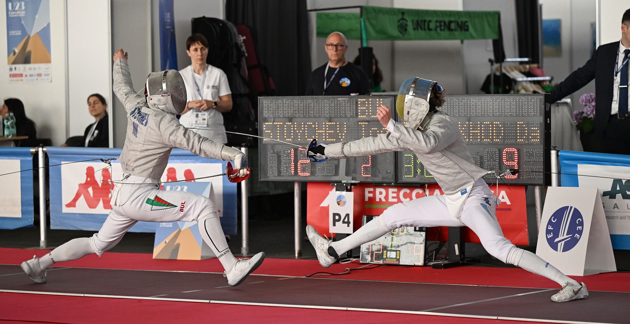 Bulgarian Fencers Todor Stoichev and Emma Neykova Triumph at European Cup in Sofia