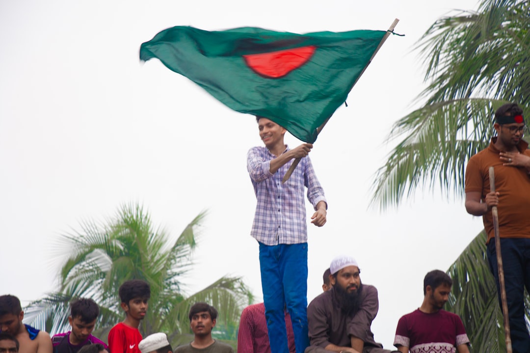 Bangladesh cricket team huddle before match