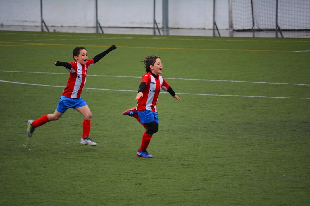 Serbian national football team players celebrating goal