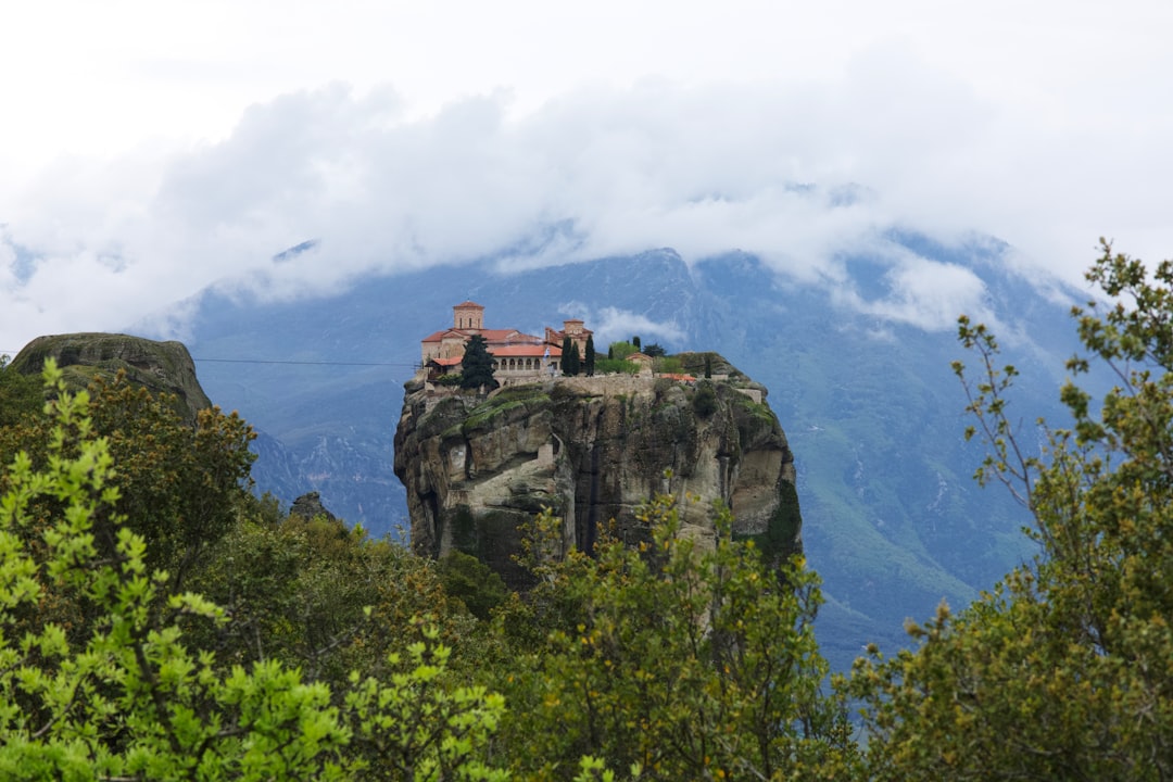 Great Meteoron Monastery Greece rock pillar summit view