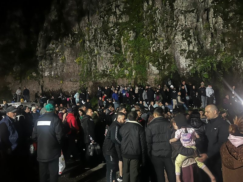 Hundreds Gather at Healing Mountain Spring in Momchilgrad