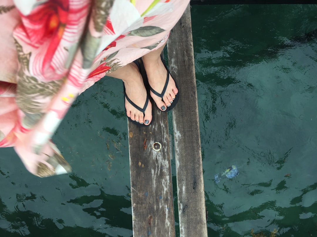 Chrysa Michalopoulou wearing thong mules summer style