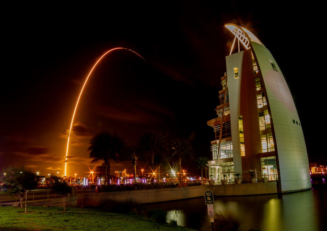 SpaceX Falcon 9 rocket launch from Cape Canaveral
