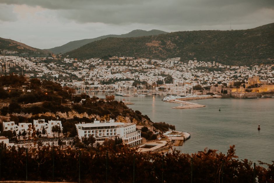Bodrum Castle Turkey nightlife bars clubs harbor sunset