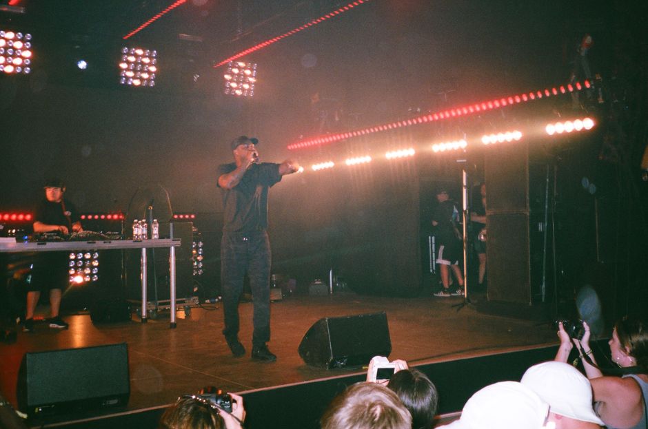 Eminem Jay-Z Rakim performing together London stage