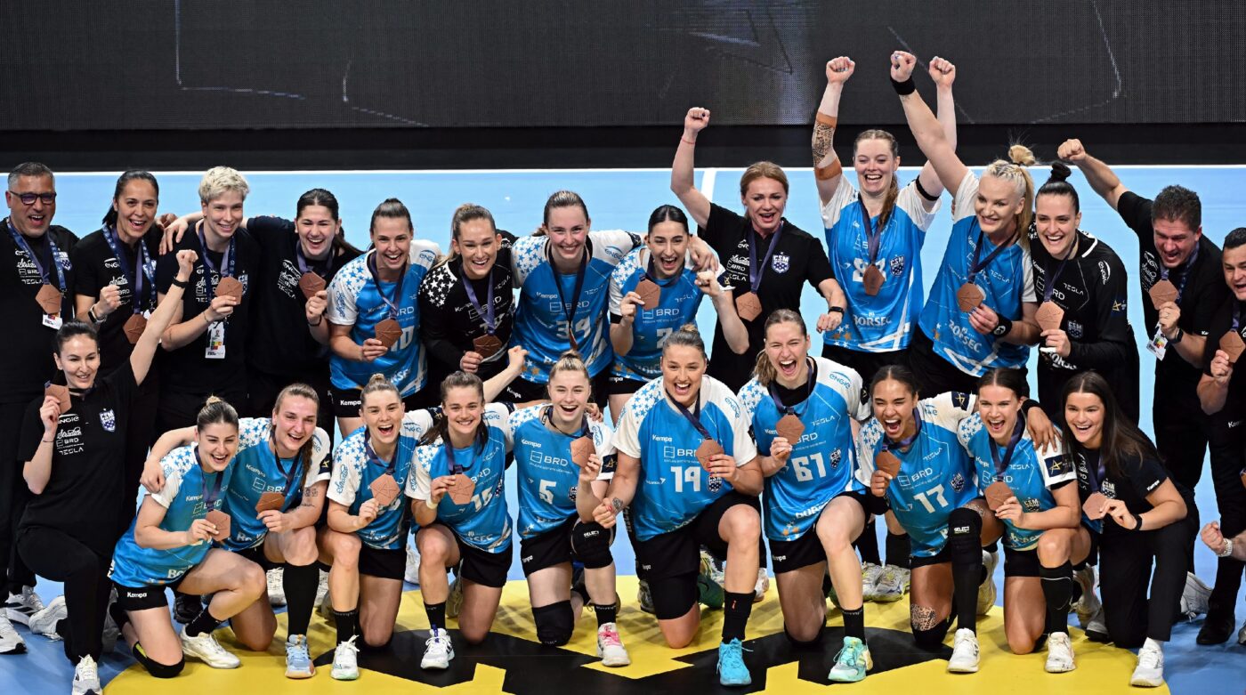 CSM București Snag Bronze in Budapest!