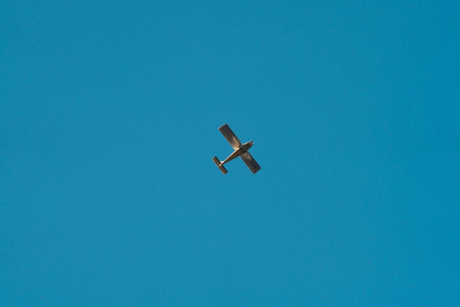 Bayraktar TB2 drone in flight over Balkans