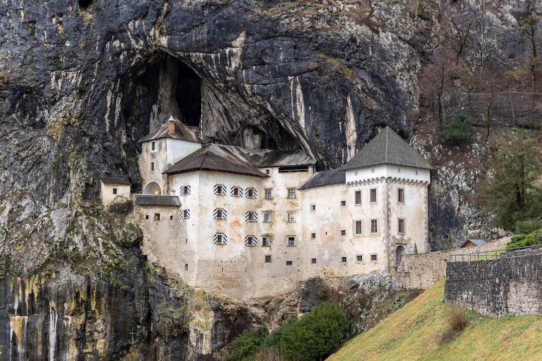 Postojna Cave King's Chamber stalagmite steam train Slovenia