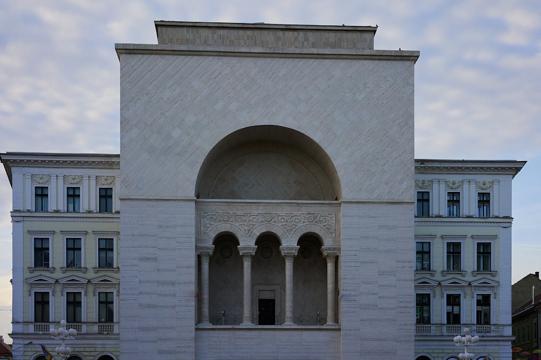 Politehnica University Timisoara main building exterior