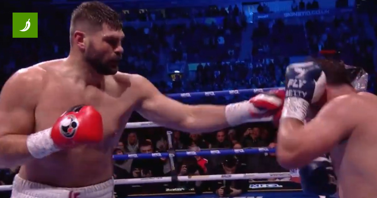 Hrgović Dominates Allen with Technical Knockout
