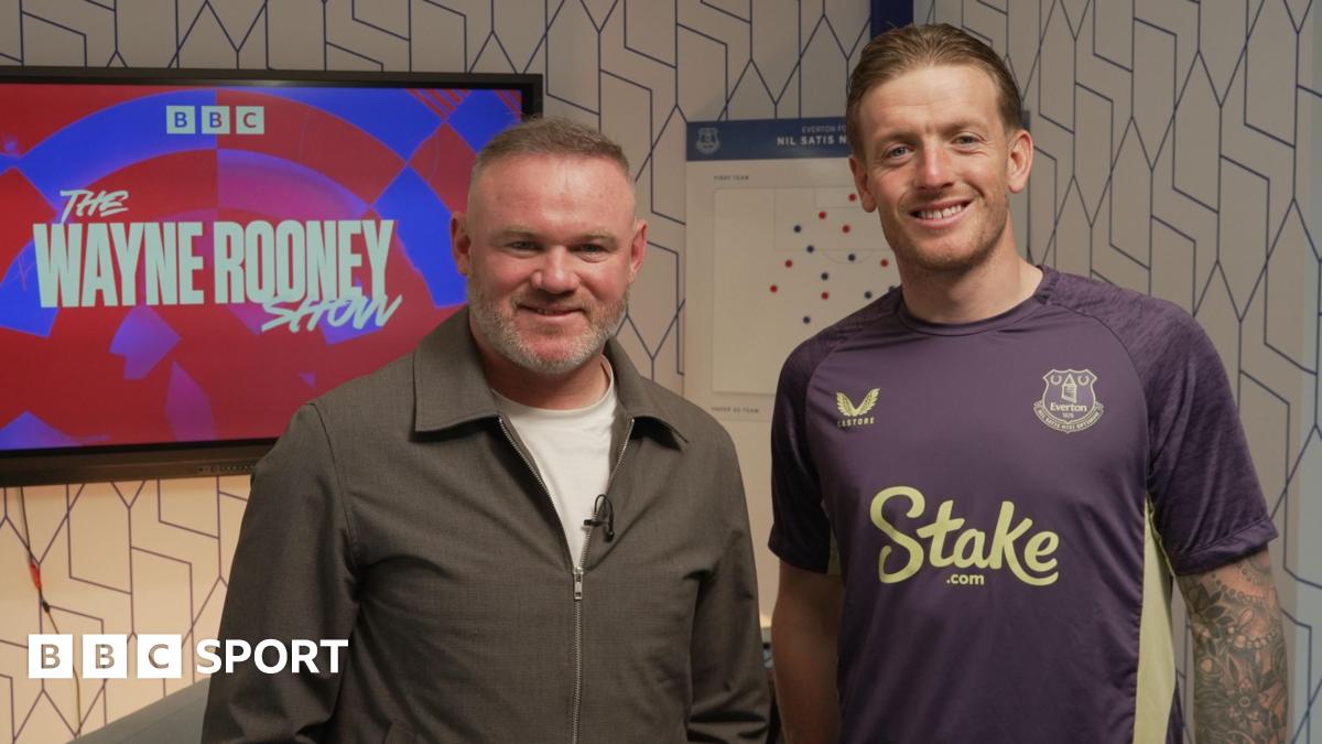 Pickford on Everton, England, and the World Cup