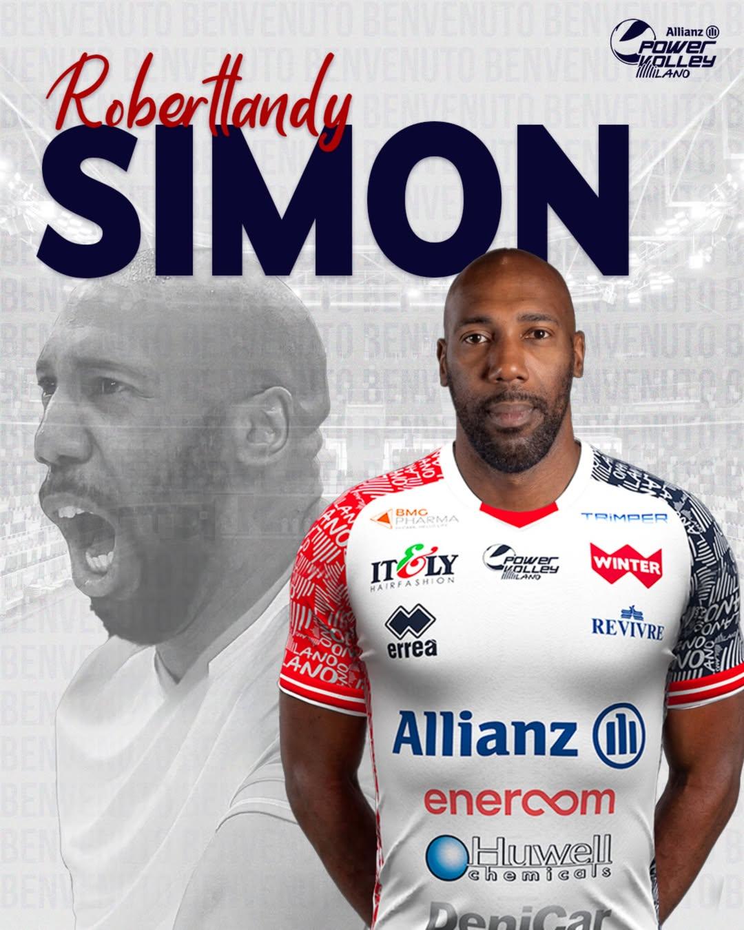 Robertlandi Simon Joins Volleyball Club Alianza (Milano)
