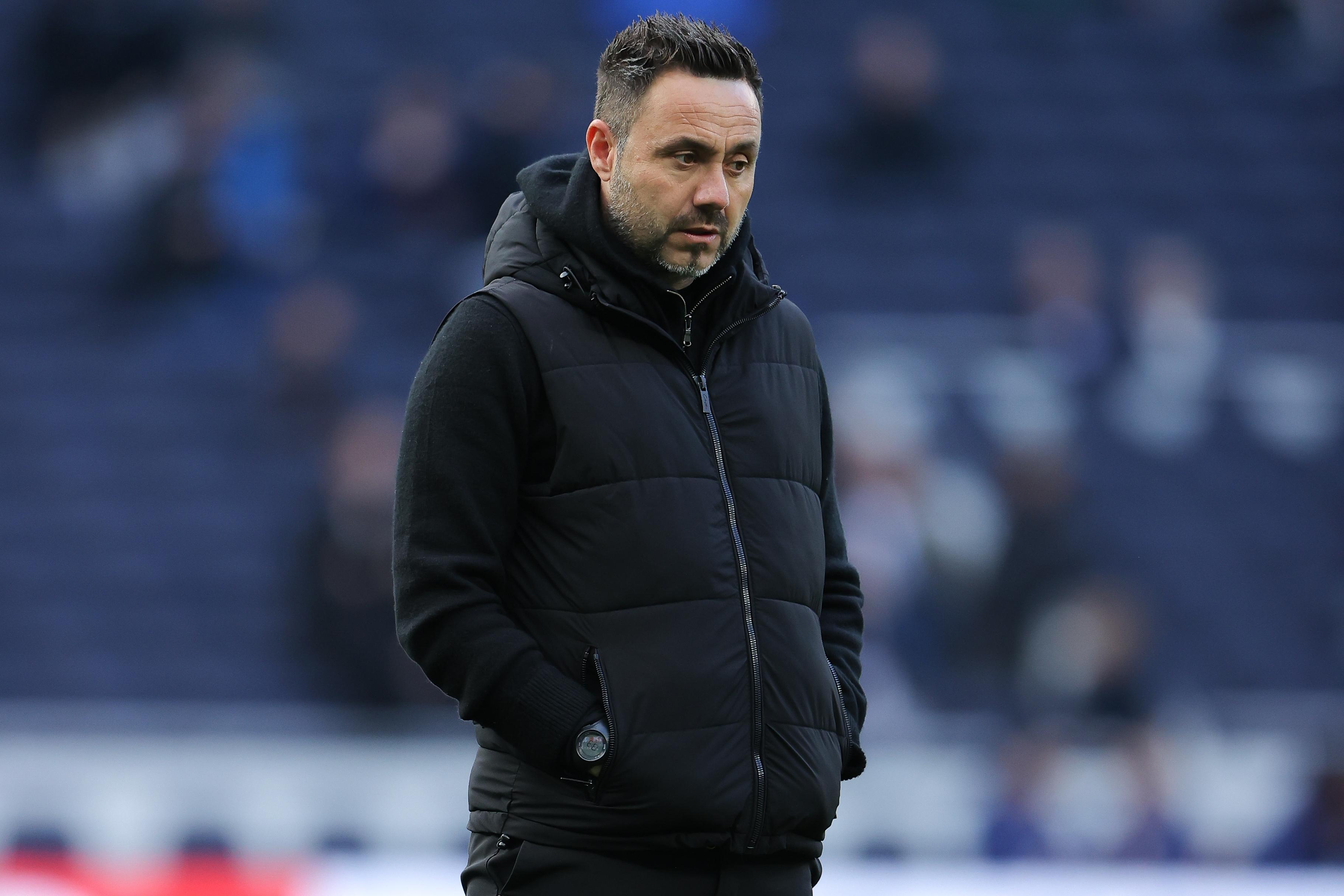 Tottenham's Survival More Important Than Trophies, De Zerbi Believes