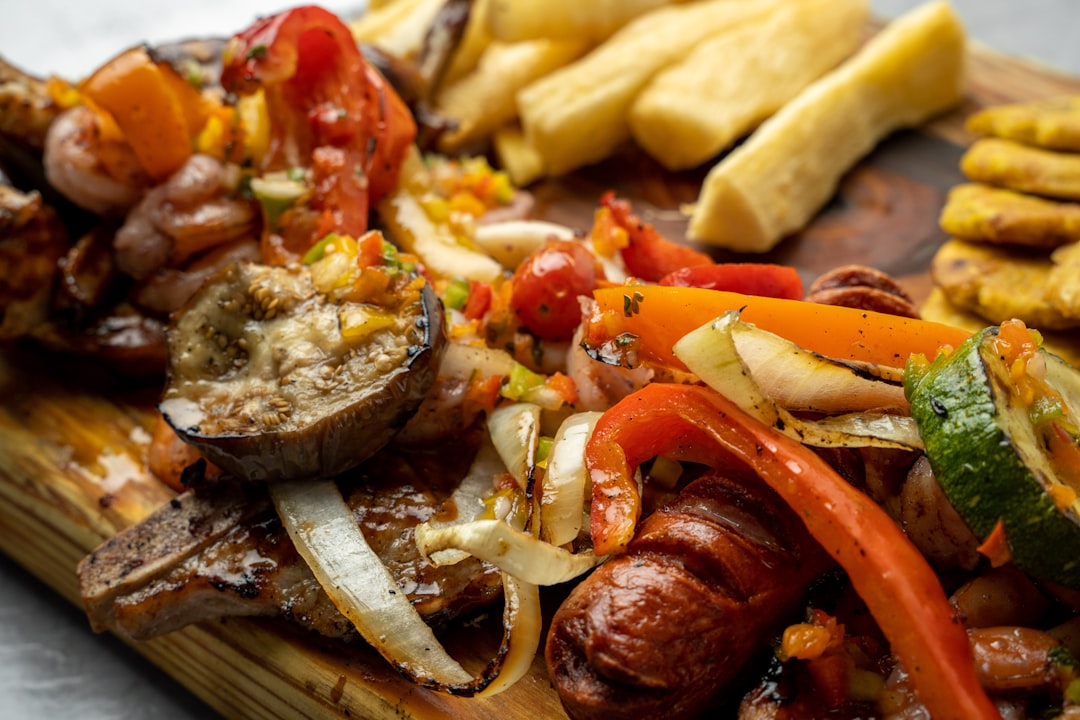 Montenegrin cevapi grilled meat platter onions bread