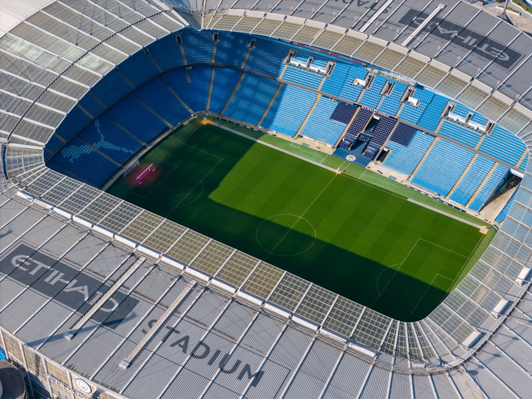 2026 FIFA World Cup logo stadium exterior