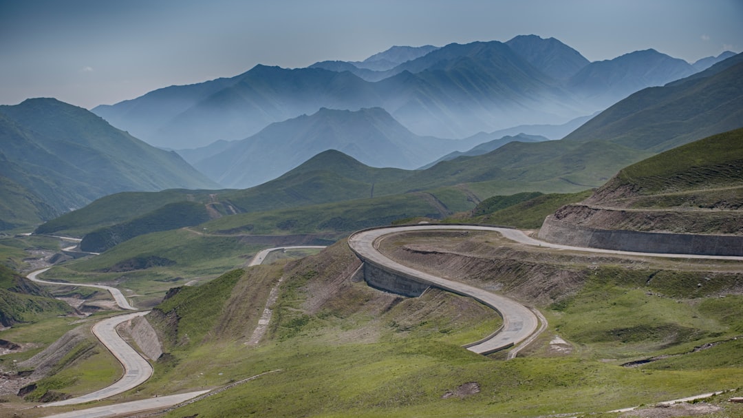 Transfagarasan highway winding road mountains summer