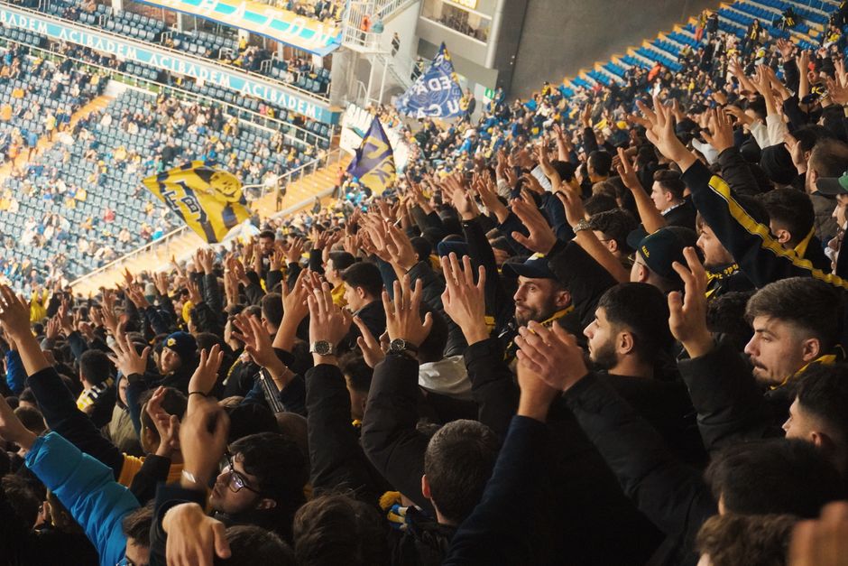 CFR Cluj stadium crowd cheering Liga 1 match